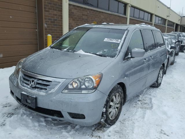 5FNRL38609B002659 - 2009 HONDA ODYSSEY EX GRAY photo 2