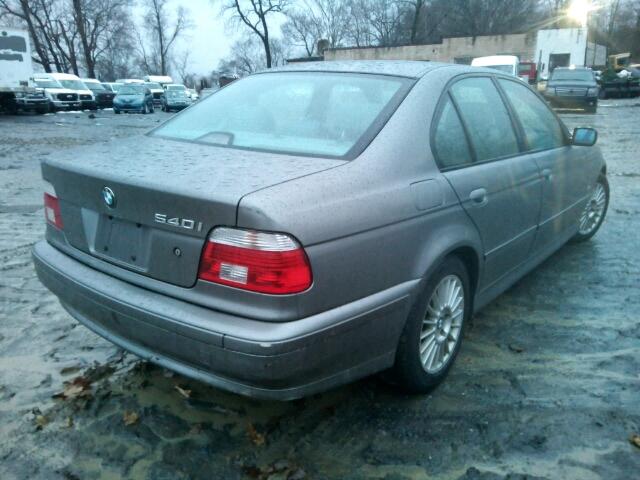 WBADN534X2GF70015 - 2002 BMW 540 I GRAY photo 4