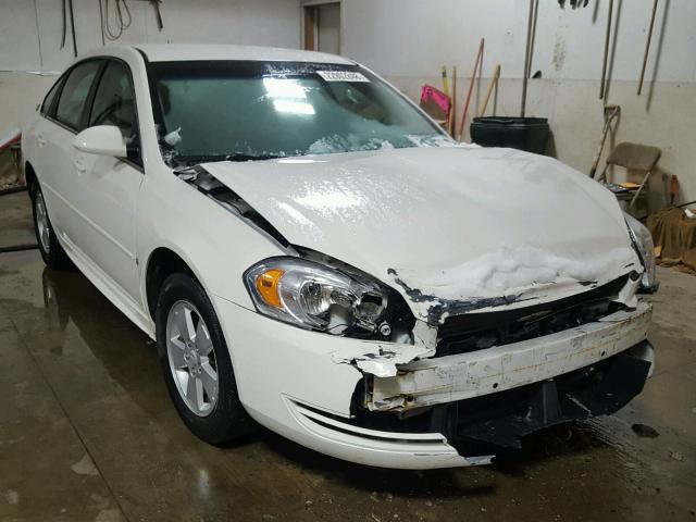 2G1WT57K391105518 - 2009 CHEVROLET IMPALA 1LT WHITE photo 1