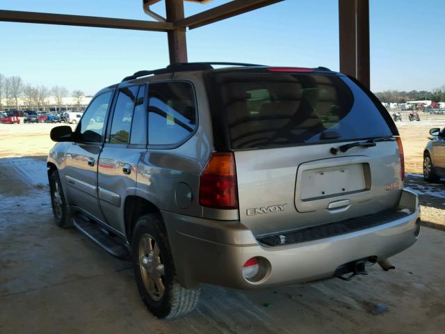 1GKDT13S822449028 - 2002 GMC ENVOY TAN photo 3