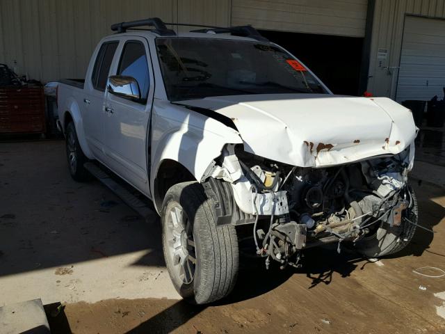 1N6AD0ER3BC409785 - 2011 NISSAN FRONTIER S WHITE photo 1