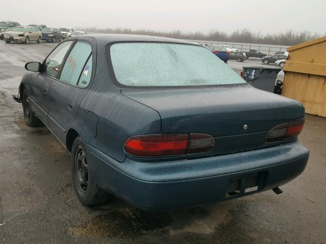 1Y1SK5365RZ034794 - 1994 GEO PRIZM BASE GREEN photo 3