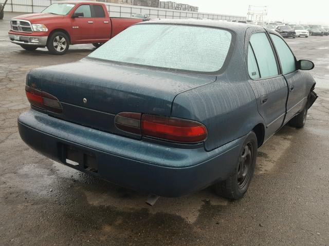 1Y1SK5365RZ034794 - 1994 GEO PRIZM BASE GREEN photo 4