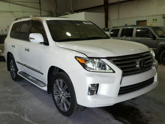 JTJHY7AX7F4181158 - 2015 LEXUS LX 570 WHITE photo 1