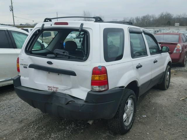 1FMYU02193KA01018 - 2003 FORD ESCAPE XLS WHITE photo 4