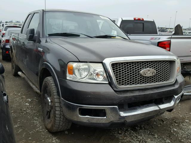 1FTPX12585NA05174 - 2005 FORD F150 CHARCOAL photo 1