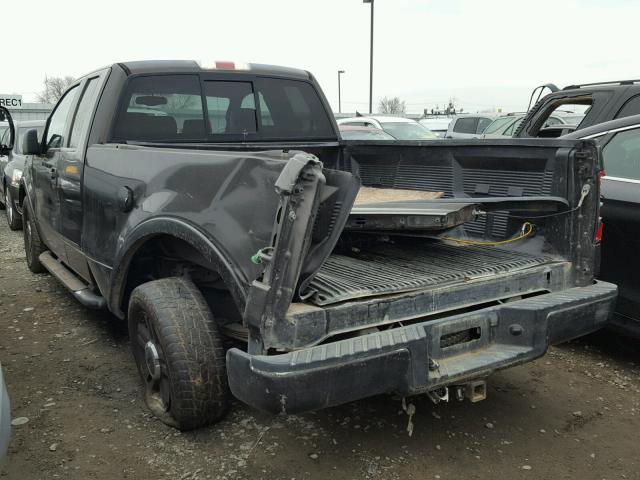 1FTPX12585NA05174 - 2005 FORD F150 CHARCOAL photo 3