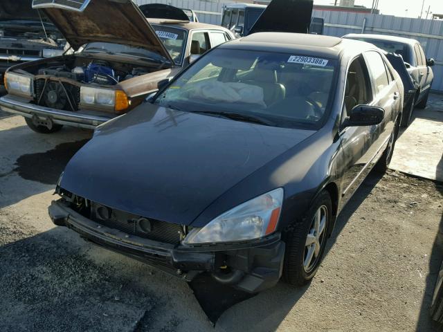 JHMCM56894C035604 - 2004 HONDA ACCORD EX BLACK photo 2