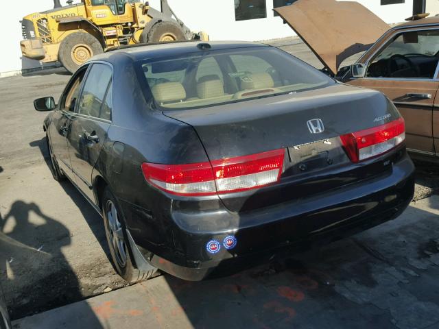 JHMCM56894C035604 - 2004 HONDA ACCORD EX BLACK photo 3