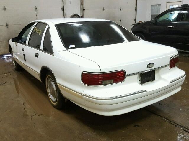 1G1BL52W1RR117098 - 1994 CHEVROLET CAPRICE CL 白色 照片 3
