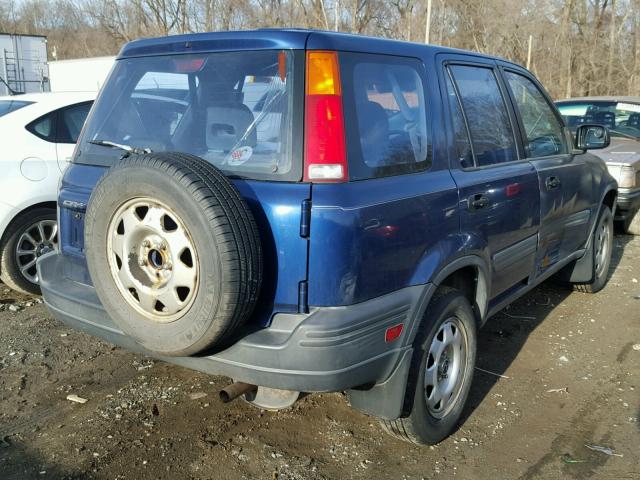 JHLRD184XVC051832 - 1997 HONDA CR-V LX BLUE photo 4