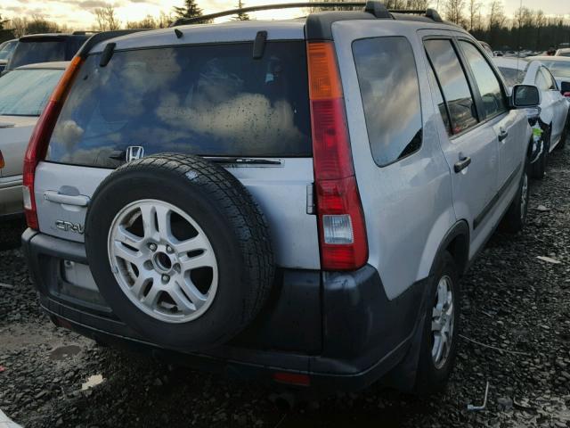 JHLRD78893C041859 - 2003 HONDA CR-V EX SILVER photo 4