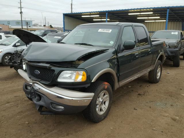 1FTRW08L93KC55582 - 2003 FORD F150 SUPER GREEN photo 2