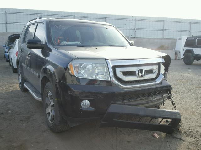 5FNYF3H91AB005846 - 2010 HONDA PILOT TOUR BLACK photo 1