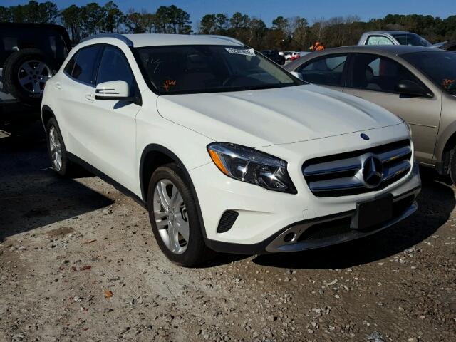 WDCTG4EB0GJ253943 - 2016 MERCEDES-BENZ GLA 250 WHITE photo 1