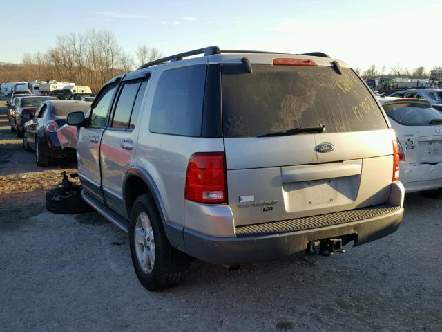 1FMZU73K92UD65690 - 2002 FORD EXPLORER X SILVER photo 3