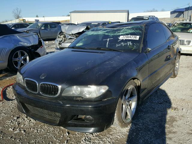 WBABD53405PL17345 - 2005 BMW 330 CI BLACK photo 2