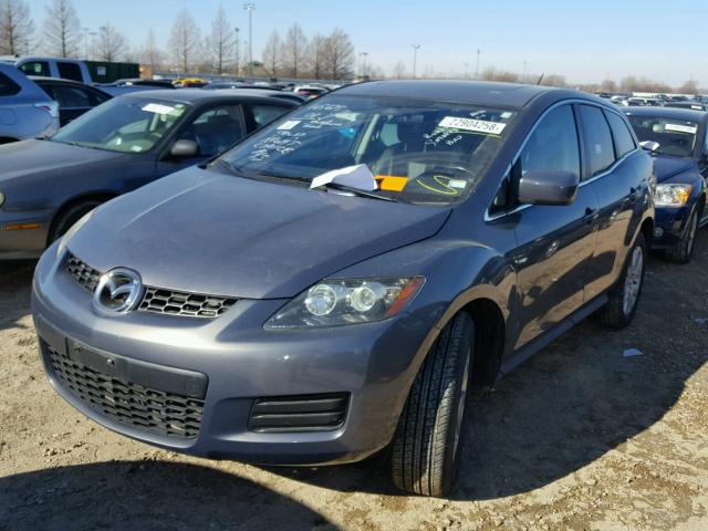 JM3ER293280191511 - 2008 MAZDA CX-7 GRAY photo 2