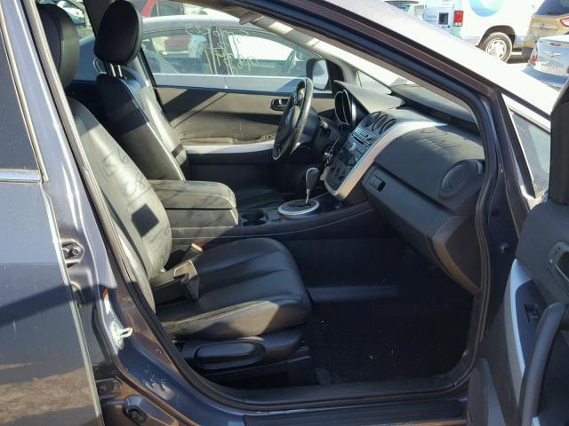 JM3ER293280191511 - 2008 MAZDA CX-7 GRAY photo 5