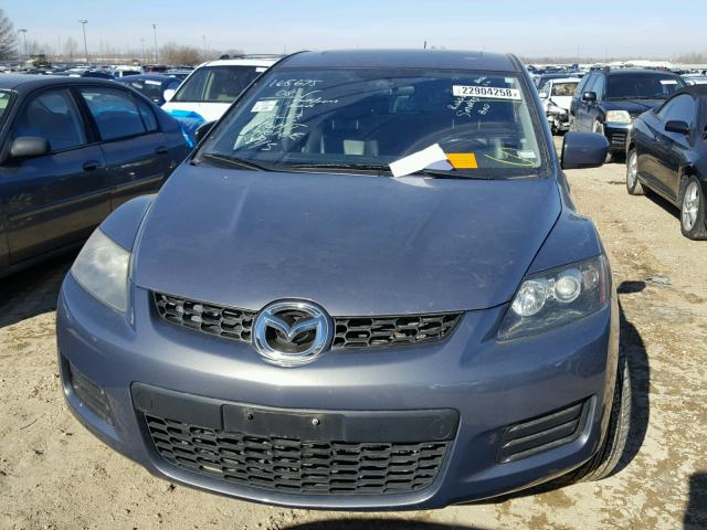 JM3ER293280191511 - 2008 MAZDA CX-7 GRAY photo 9