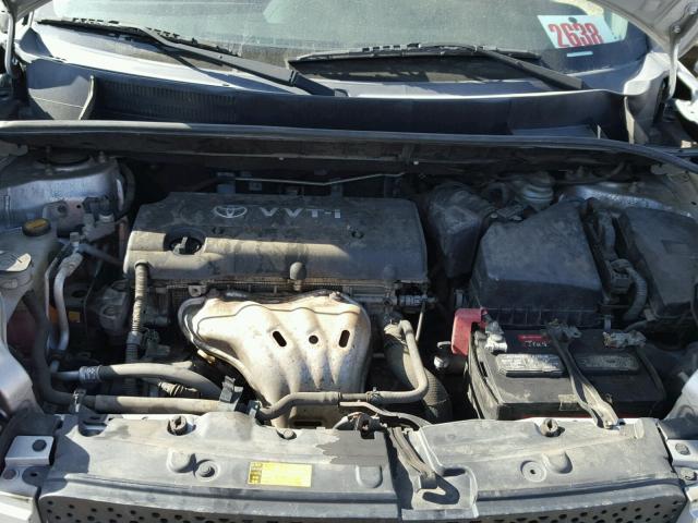 JTLKE50E781041061 - 2008 TOYOTA SCION XB SILVER photo 7