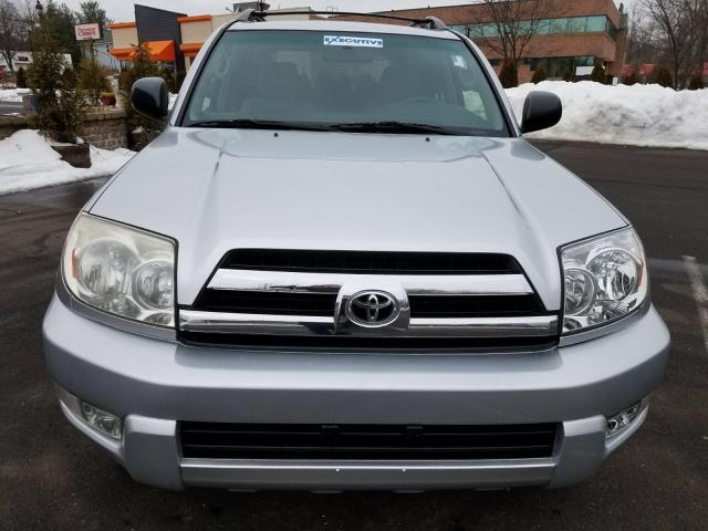 JTEBU14R258029922 - 2005 TOYOTA 4RUNNER SR SILVER photo 10