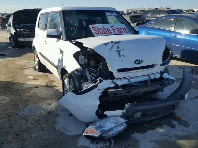 KNDJT2A28B7709633 - 2011 KIA SOUL + WHITE photo 1