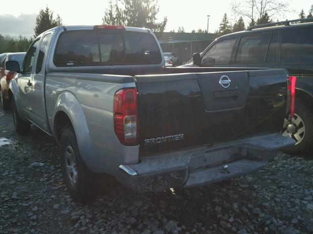 1N6BD06T36C476214 - 2006 NISSAN FRONTIER K SILVER photo 3