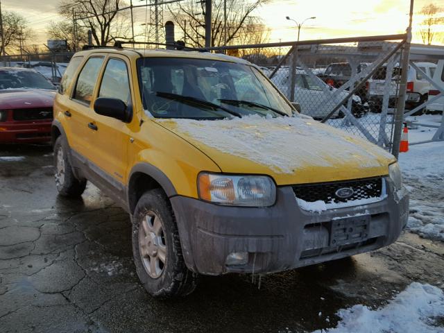 1FMCU031X1KC62633 - 2001 FORD ESCAPE XLT YELLOW photo 1