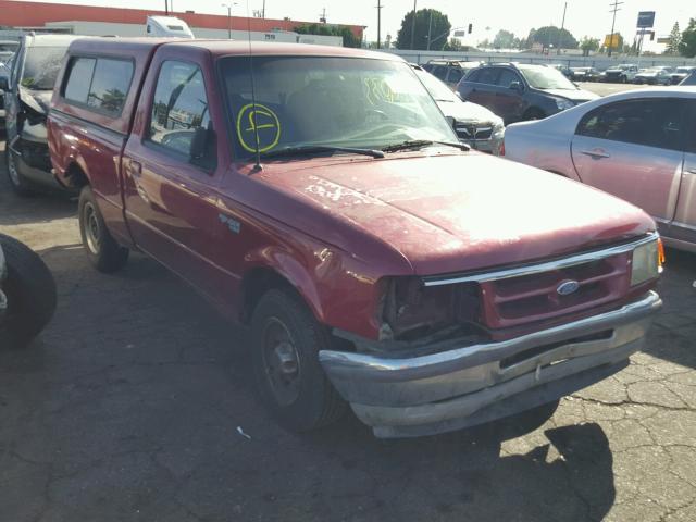 1FTCR10AXSPA21532 - 1995 FORD RANGER RED photo 1