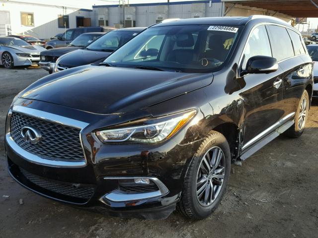 5N1DL0MN5HC514589 - 2017 INFINITI QX60 BLACK photo 2