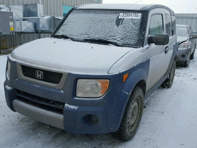 5J6YH18206L800452 - 2006 HONDA ELEMENT SILVER photo 2