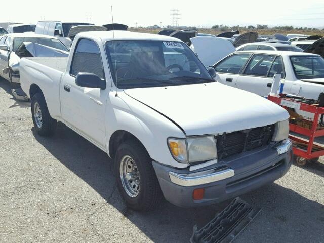 5TENL42N8YZ715956 - 2000 TOYOTA TACOMA WHITE photo 1