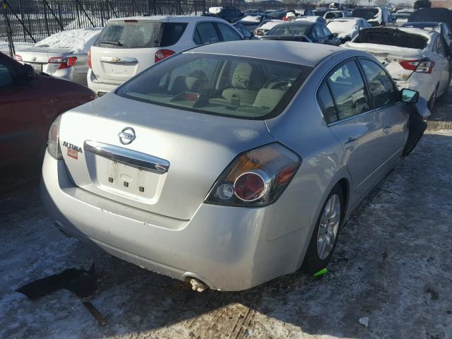 1N4AL2AP2BC178485 - 2011 NISSAN ALTIMA BAS SILVER photo 4