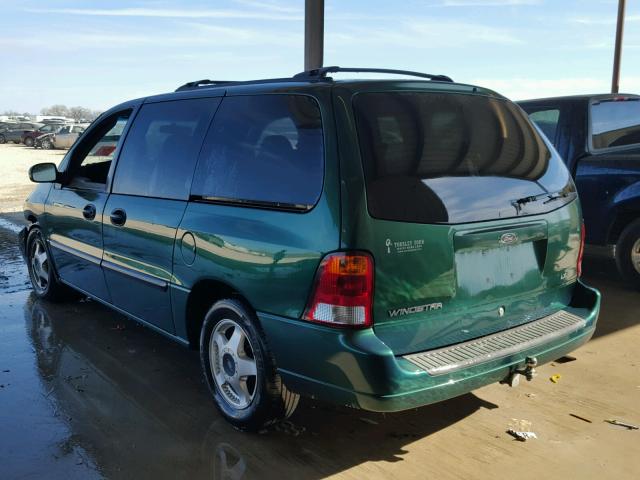 2FMZA51473BA75053 - 2003 FORD WINDSTAR L GREEN photo 3