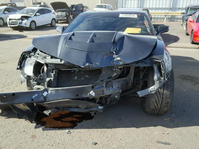 2G1FL1EP0E9801739 - 2014 CHEVROLET CAMARO ZL1 黑色 照片 9