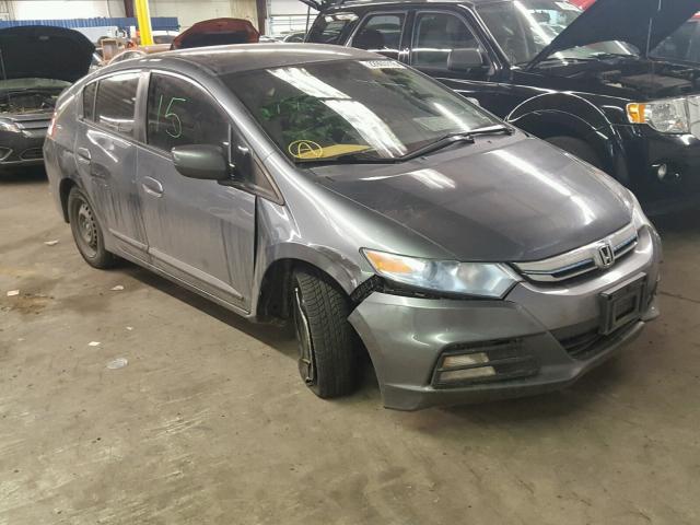 JHMZE2H56CS002511 - 2012 HONDA INSIGHT LX GRAY photo 1