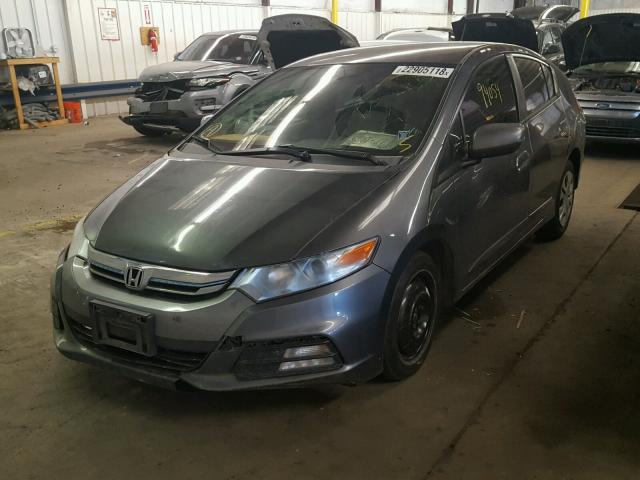 JHMZE2H56CS002511 - 2012 HONDA INSIGHT LX GRAY photo 2