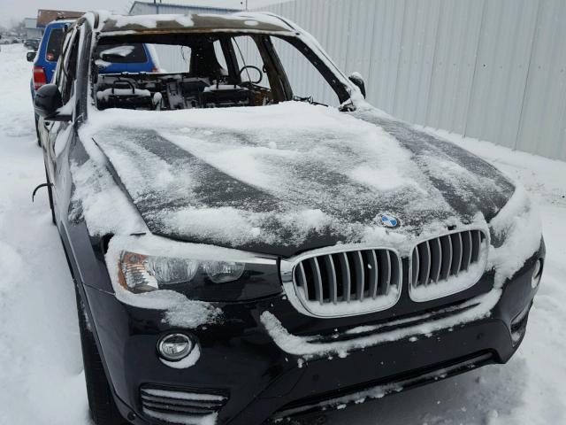 5UXWX9C51G0D66269 - 2016 BMW X3 XDRIVE2 BLACK photo 9