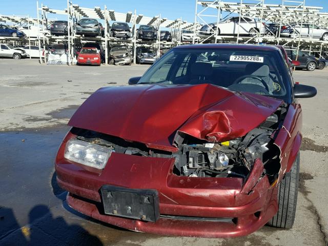 1G8ZJ5574RZ117669 - 1994 SATURN SL2 RED photo 10