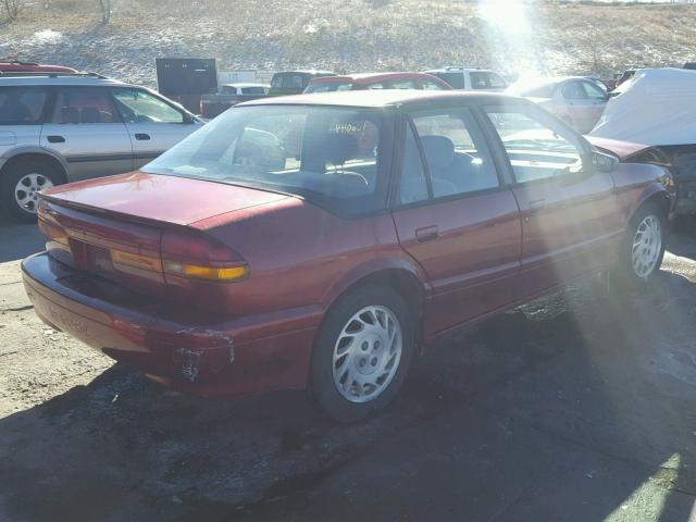 1G8ZJ5574RZ117669 - 1994 SATURN SL2 RED photo 4