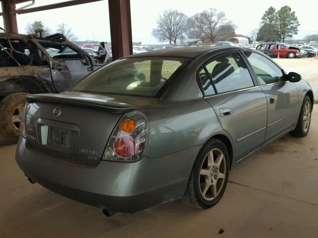 1N4BL11D14C177917 - 2004 NISSAN ALTIMA SE GREEN photo 4