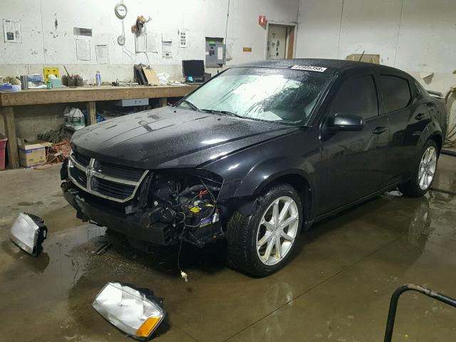 1B3CC5FV2AN129562 - 2010 DODGE AVENGER R/ BLACK photo 2