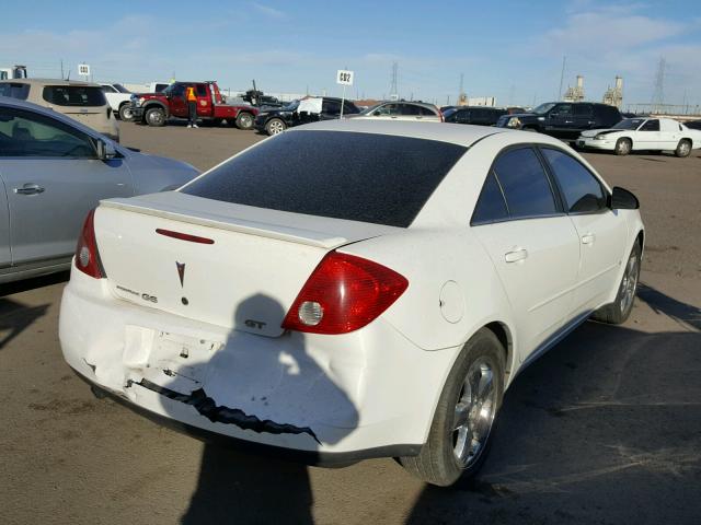 1G2ZH558164198959 - 2006 PONTIAC G6 GT WHITE photo 4