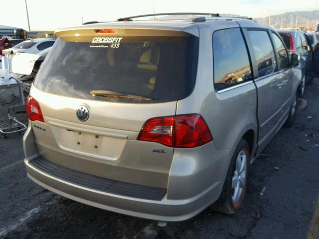 2V8HW64X19R549564 - 2009 VOLKSWAGEN ROUTAN SEL GOLD photo 4