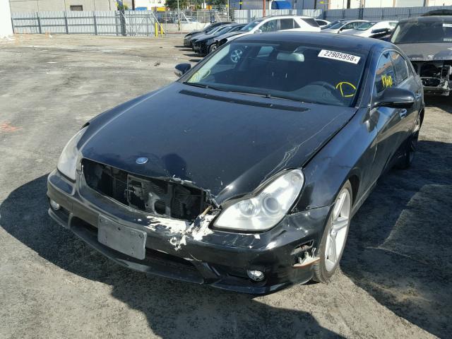 WDDDJ72X79A154333 - 2009 MERCEDES-BENZ CLS 550 BLACK photo 2