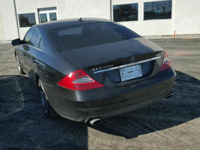 WDDDJ72X79A154333 - 2009 MERCEDES-BENZ CLS 550 BLACK photo 3