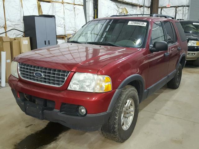 1FMZU73K43UC73940 - 2003 FORD EXPLORER X RED photo 2