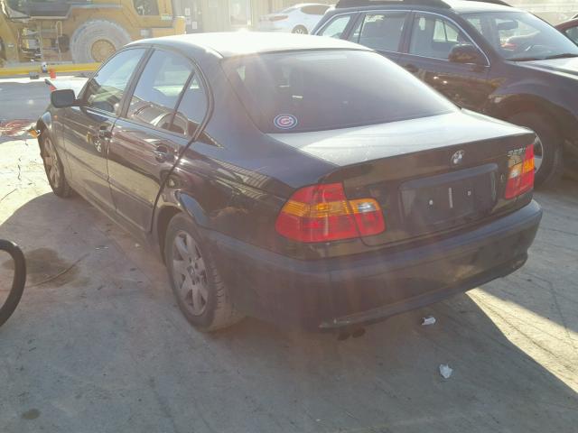 WBAEV33404KR32312 - 2004 BMW 325 I BLACK photo 3