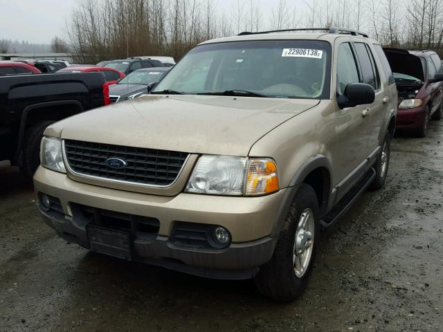 1FMZU73E12ZA51786 - 2002 FORD EXPLORER X GOLD photo 2